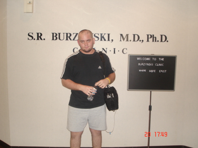 JC at the Burzynski clinic